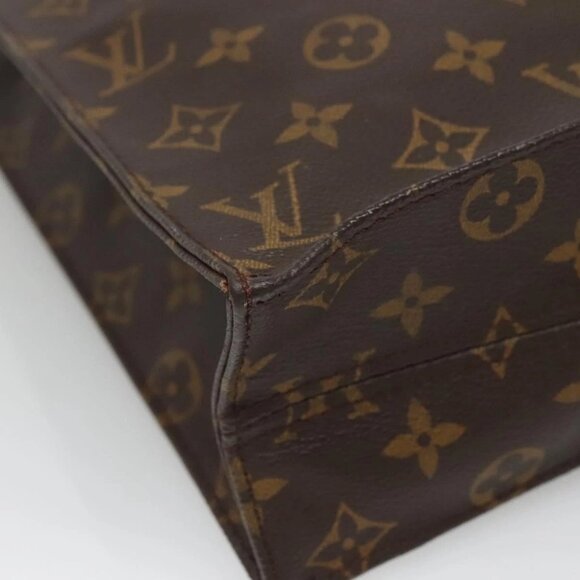 LOUIS VUITTON Monogram Sac Plat Hand Bag M51140 LV Auth 133704 - Picture 12 of 16